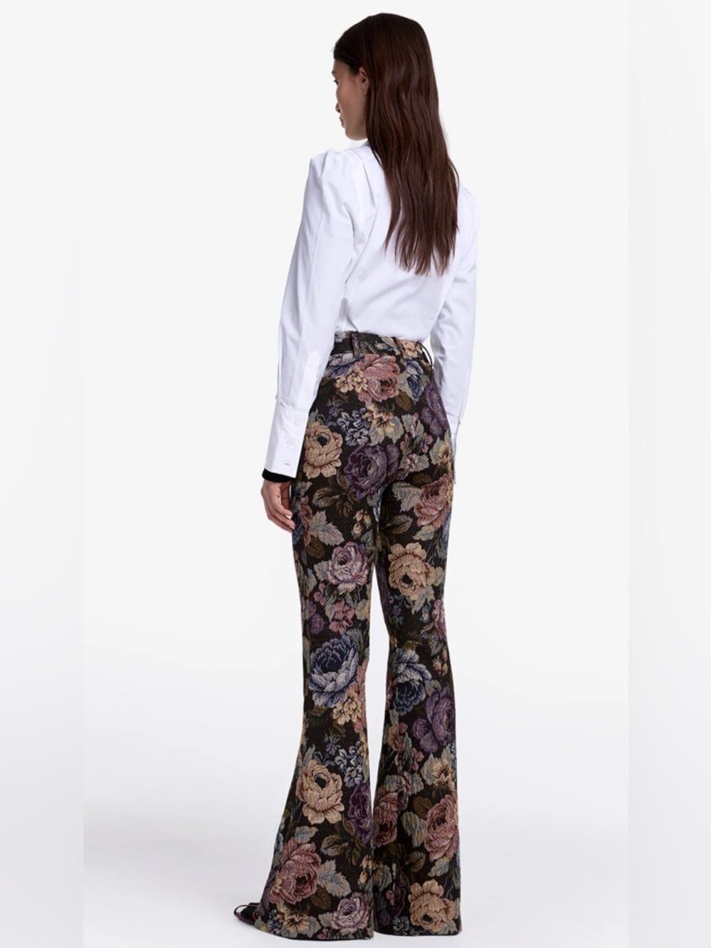Smythe Bootcut Pant Forest Tapestry Size 4 (27) - Picture 3 of 16